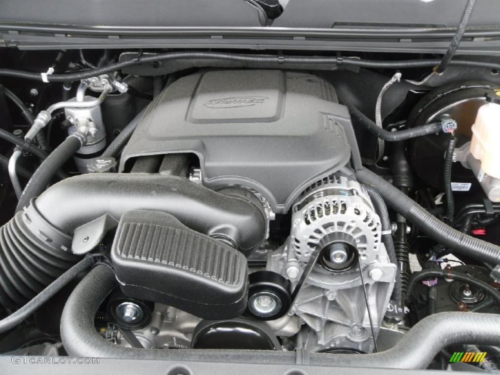 2010 Silverado 1500 LTZ Extended Cab 4x4 - Black / Light Titanium/Dark Titanium photo #24