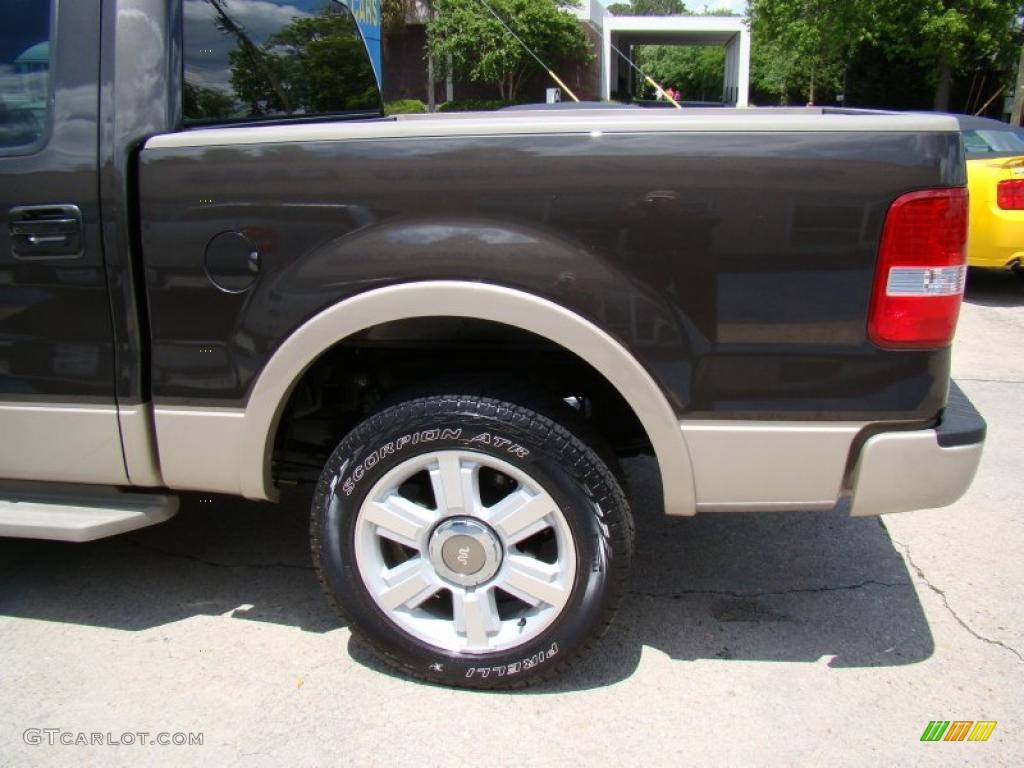 2007 F150 King Ranch SuperCrew - Dark Stone Metallic / Tan photo #35