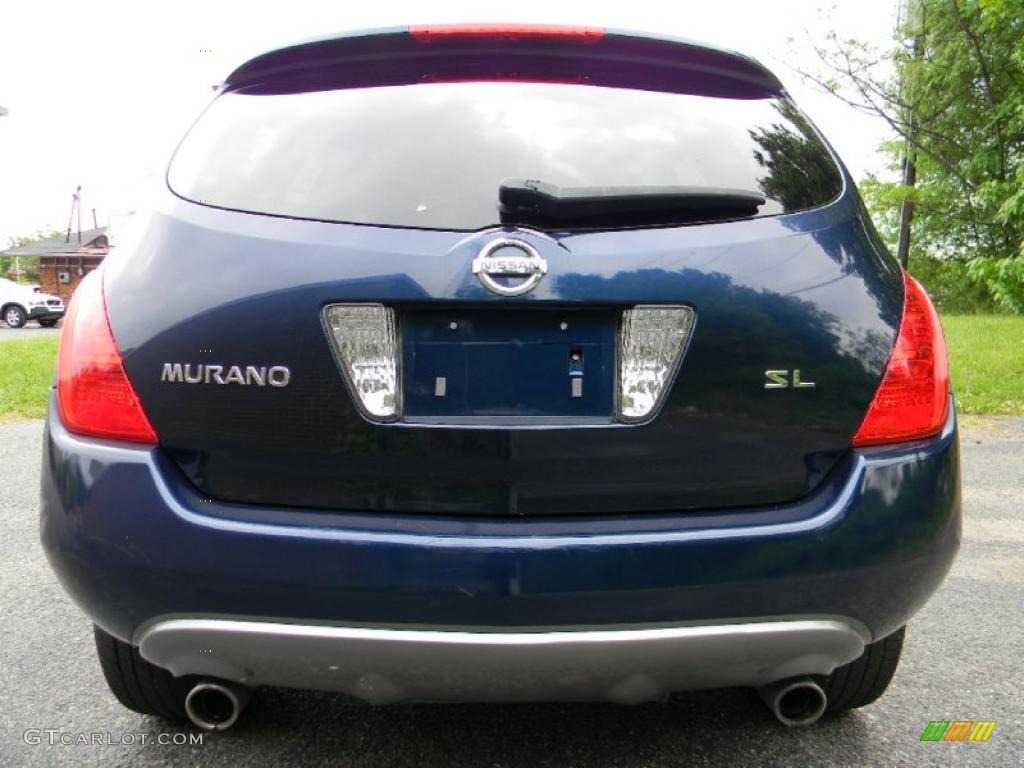 2003 Murano SL - Midnight Blue Pearl / Cafe Latte photo #7