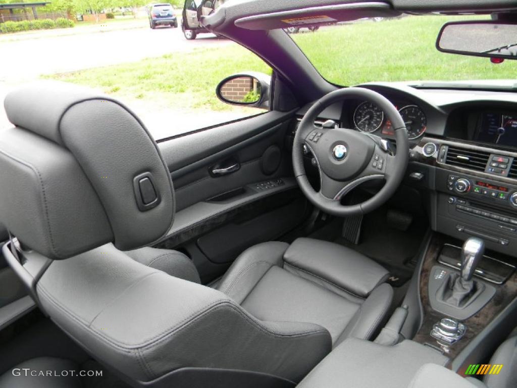 2009 3 Series 328i Convertible - Titanium Silver Metallic / Black photo #10