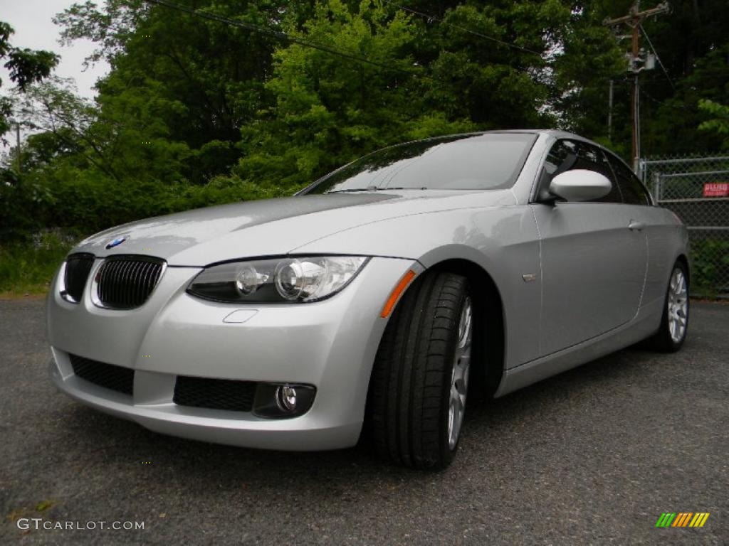 2009 3 Series 328i Convertible - Titanium Silver Metallic / Black photo #25