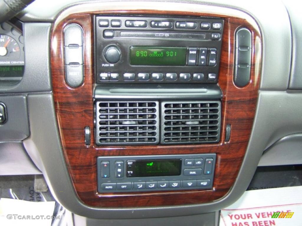 2003 Explorer Limited - Ceramic White Tri Coat / Midnight Gray photo #24