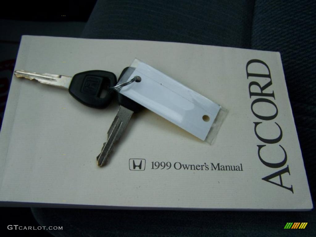 1999 Accord LX Sedan - Satin Silver Metallic / Lapis Blue photo #9