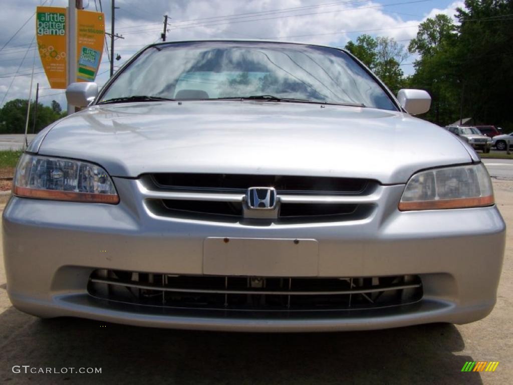 1999 Accord LX Sedan - Satin Silver Metallic / Lapis Blue photo #10