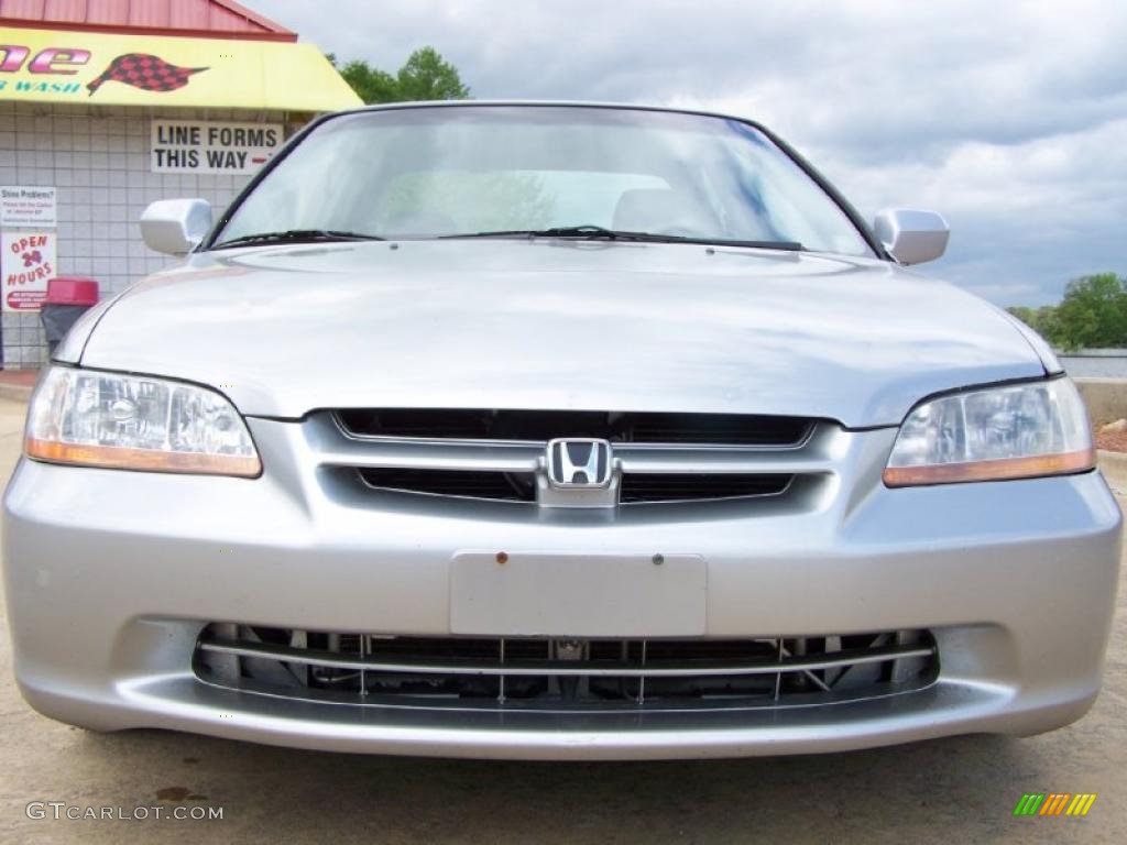 1999 Accord LX Sedan - Satin Silver Metallic / Lapis Blue photo #15