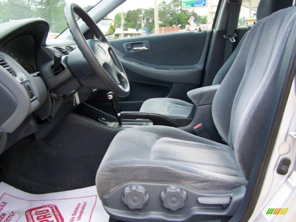 1999 Accord LX Sedan - Satin Silver Metallic / Lapis Blue photo #23