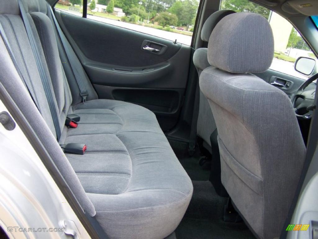 1999 Accord LX Sedan - Satin Silver Metallic / Lapis Blue photo #26