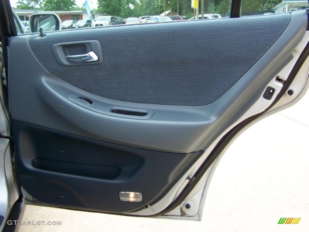 1999 Accord LX Sedan - Satin Silver Metallic / Lapis Blue photo #32