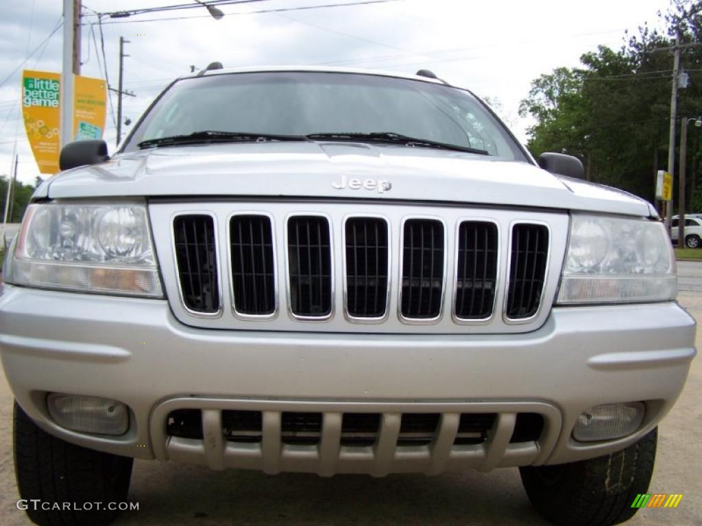 2003 Grand Cherokee Limited - Bright Silver Metallic / Dark Slate Gray photo #15