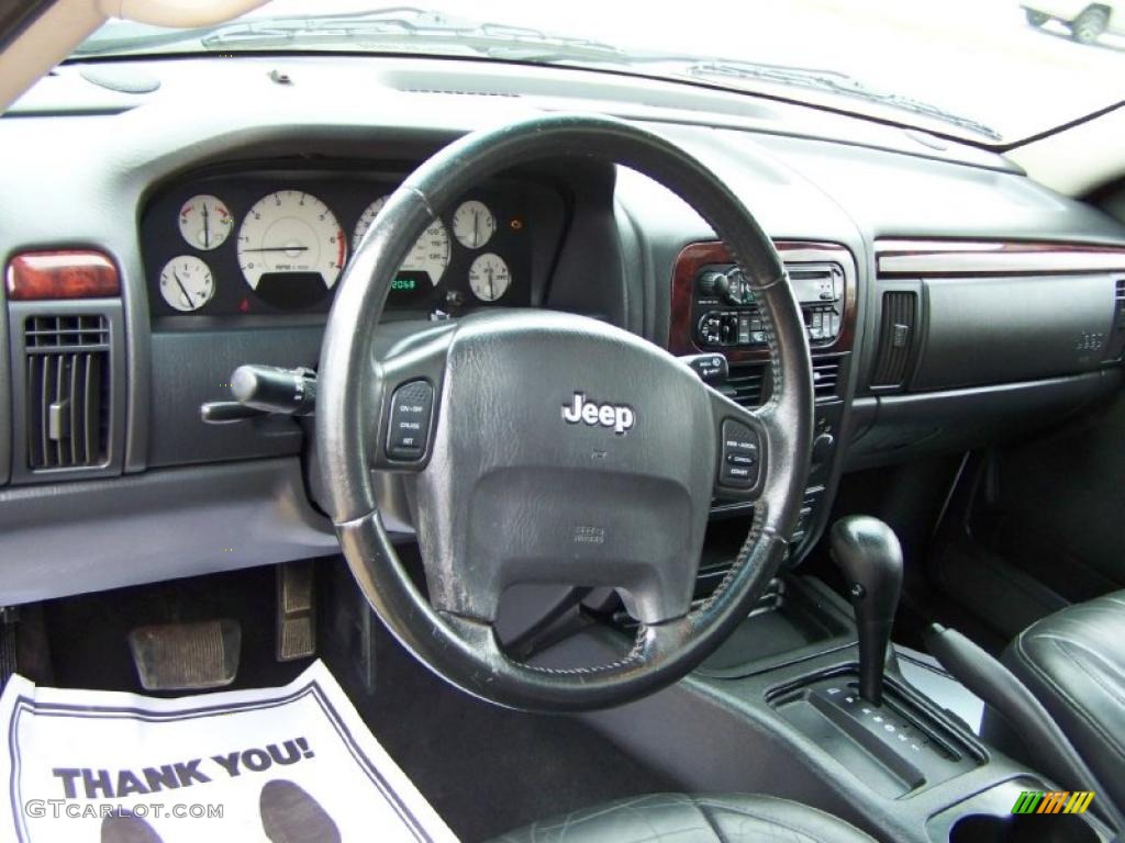 2003 Grand Cherokee Limited - Bright Silver Metallic / Dark Slate Gray photo #19