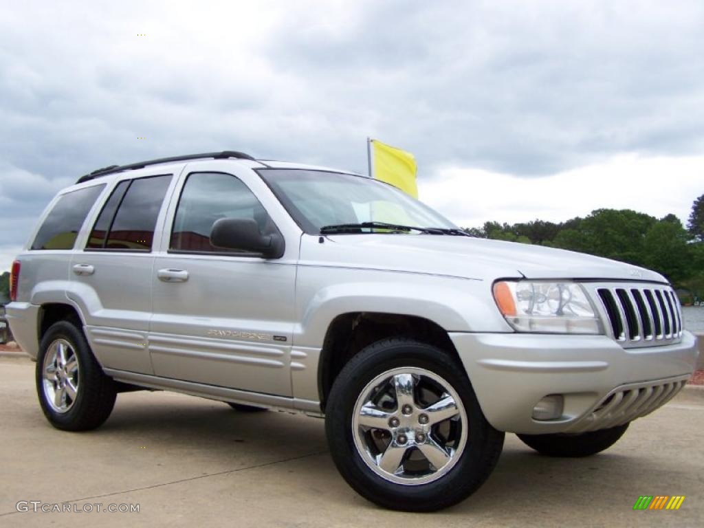 2003 Grand Cherokee Limited - Bright Silver Metallic / Dark Slate Gray photo #47