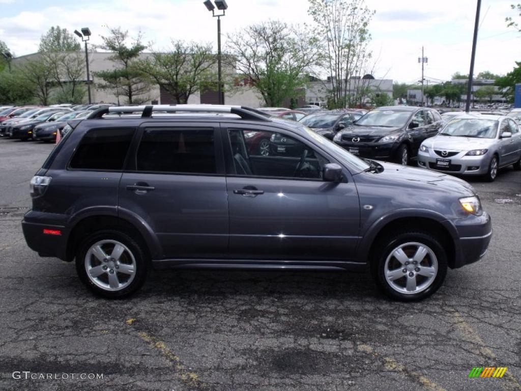 2005 Outlander Limited AWD - Graphite Gray / Charcoal photo #2