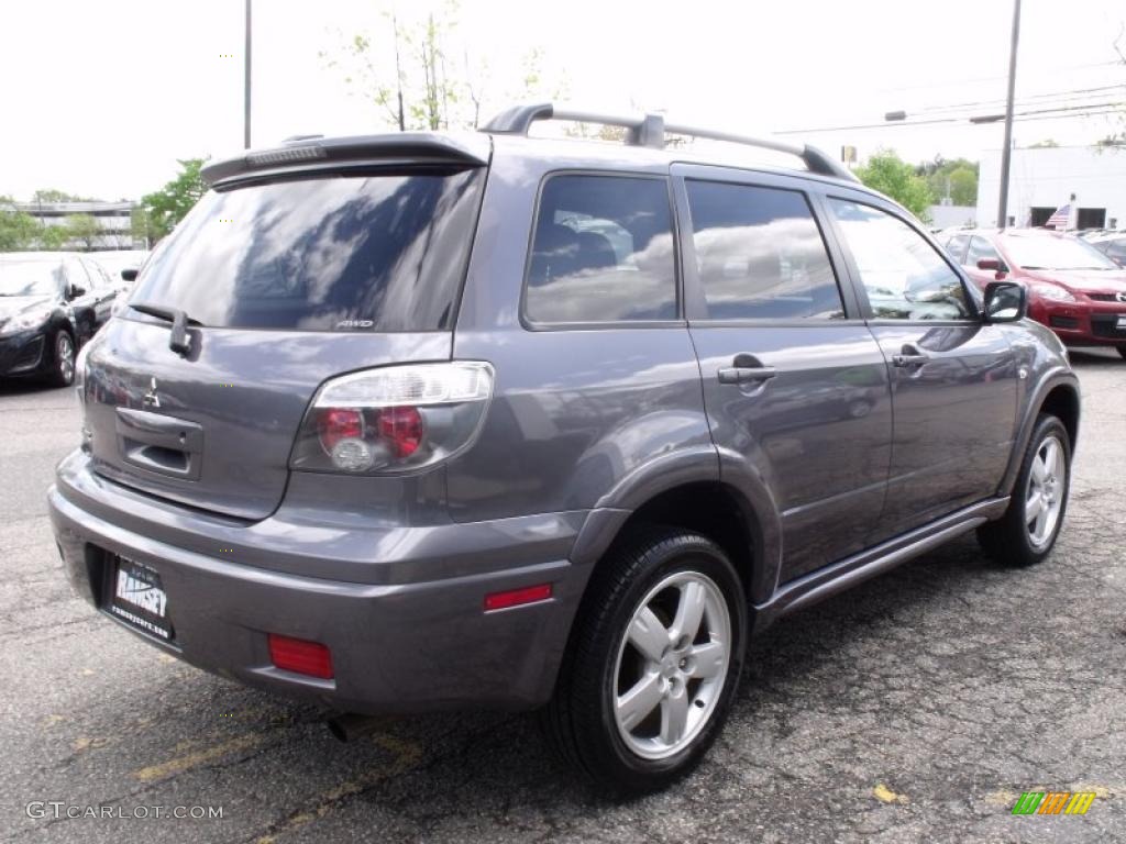 2005 Outlander Limited AWD - Graphite Gray / Charcoal photo #3