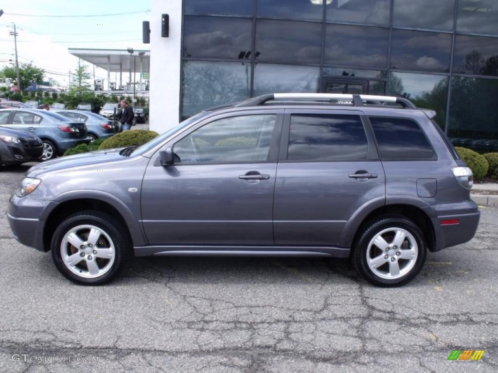 2005 Outlander Limited AWD - Graphite Gray / Charcoal photo #6