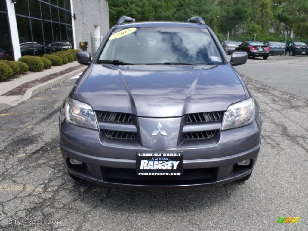 2005 Outlander Limited AWD - Graphite Gray / Charcoal photo #8