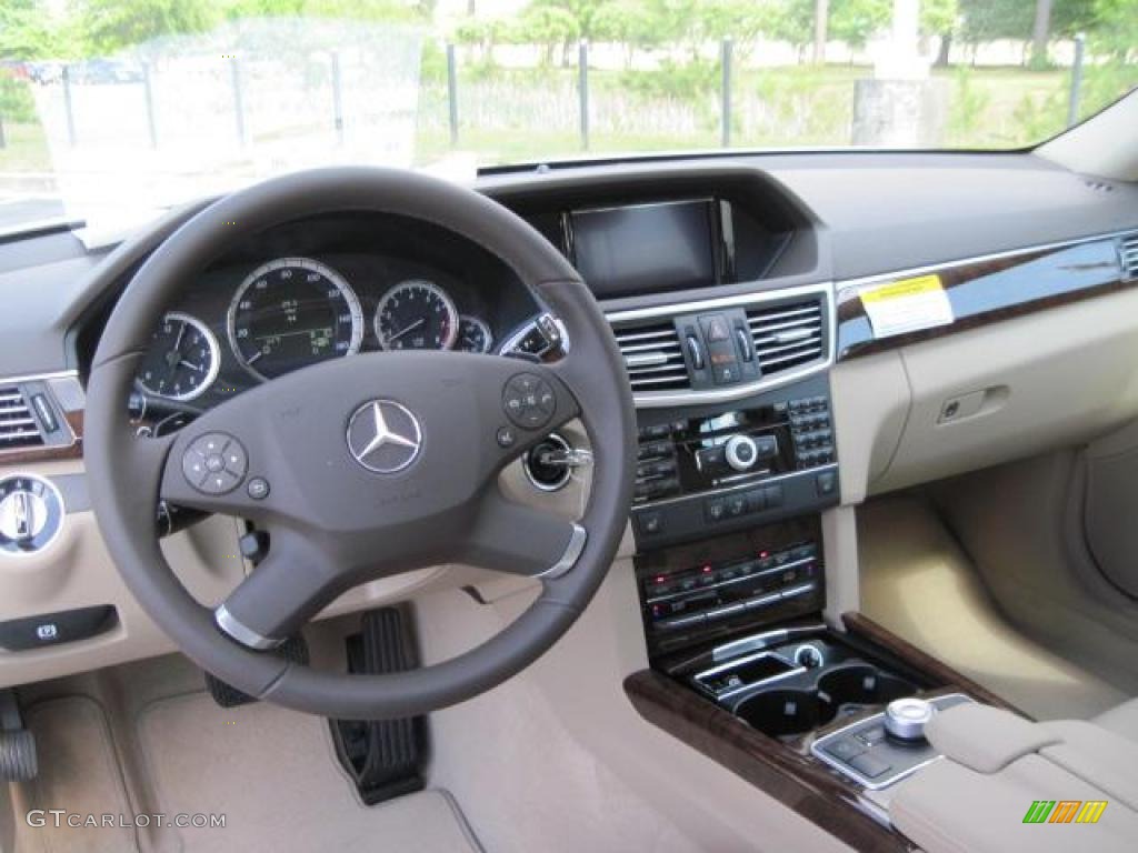 2010 E 350 Sedan - Arctic White / Almond Beige photo #5
