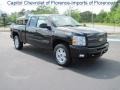 2010 Black Granite Metallic Chevrolet Silverado 1500 LT Extended Cab 4x4  photo #1