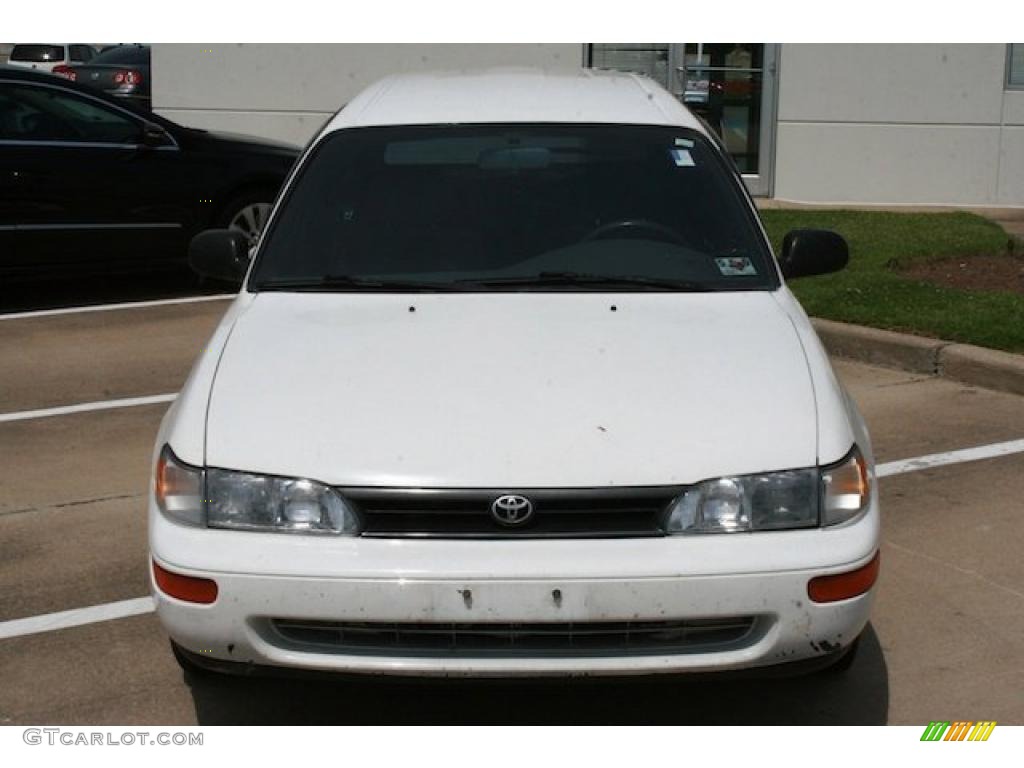 1993 Corolla DX Wagon - White / Blue photo #10