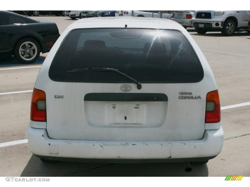 1993 Corolla DX Wagon - White / Blue photo #14