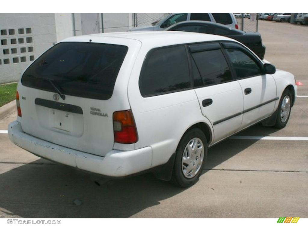 1993 Corolla DX Wagon - White / Blue photo #15