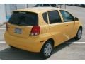 2004 Summer Yellow Chevrolet Aveo LS Hatchback  photo #15