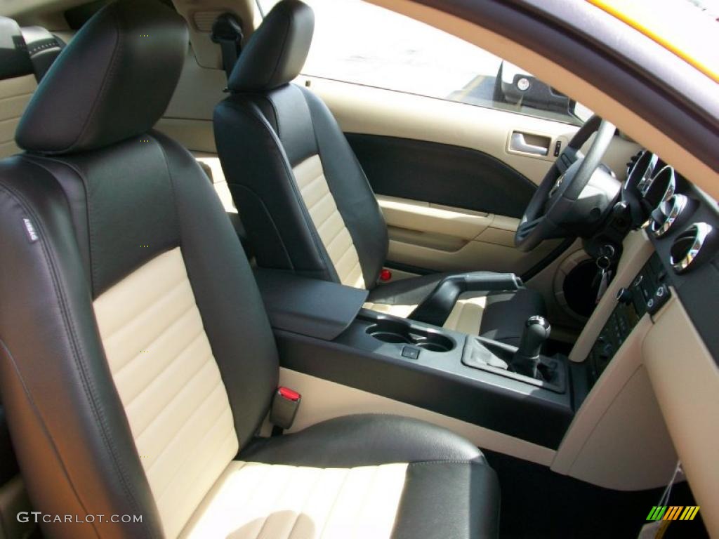 2008 Mustang GT/CS California Special Coupe - Grabber Orange / Dark Charcoal/Medium Parchment photo #14