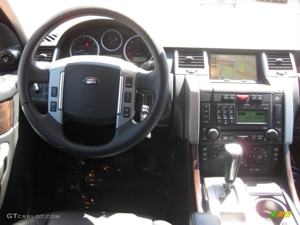 2008 Range Rover Sport Supercharged - Alaska White / Ebony Black photo #12
