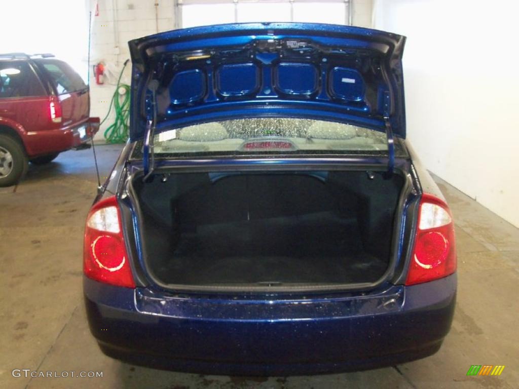 2006 Spectra EX Sedan - Deep Ocean Blue / Gray photo #16