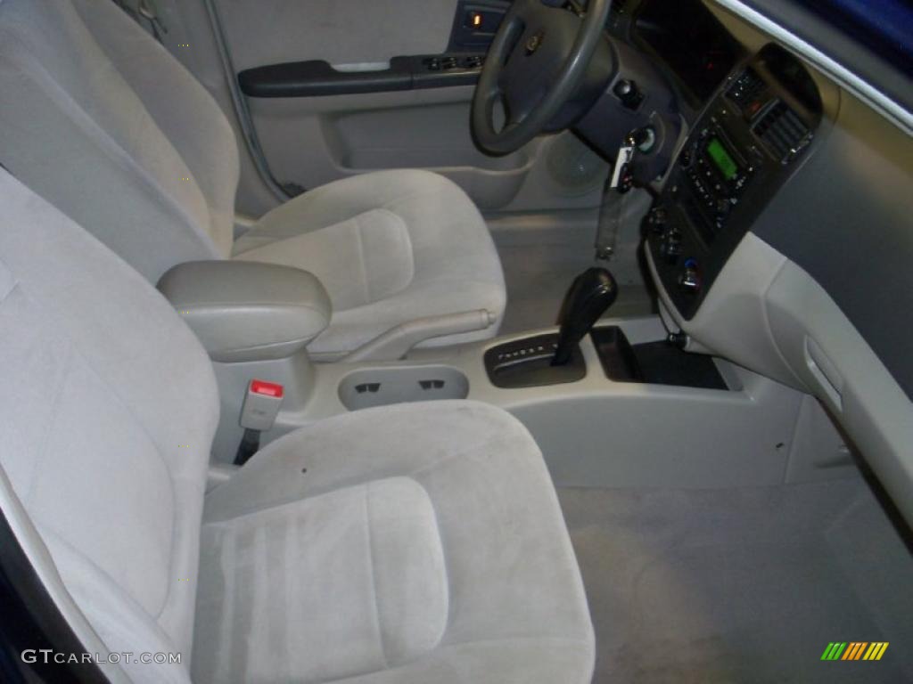 2006 Spectra EX Sedan - Deep Ocean Blue / Gray photo #21