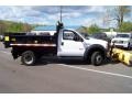 Oxford White - F450 Super Duty XL Regular Cab 4x4 Dump Truck Photo No. 4