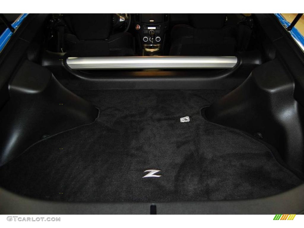 2009 370Z Coupe - Monterey Blue / Black Cloth photo #19