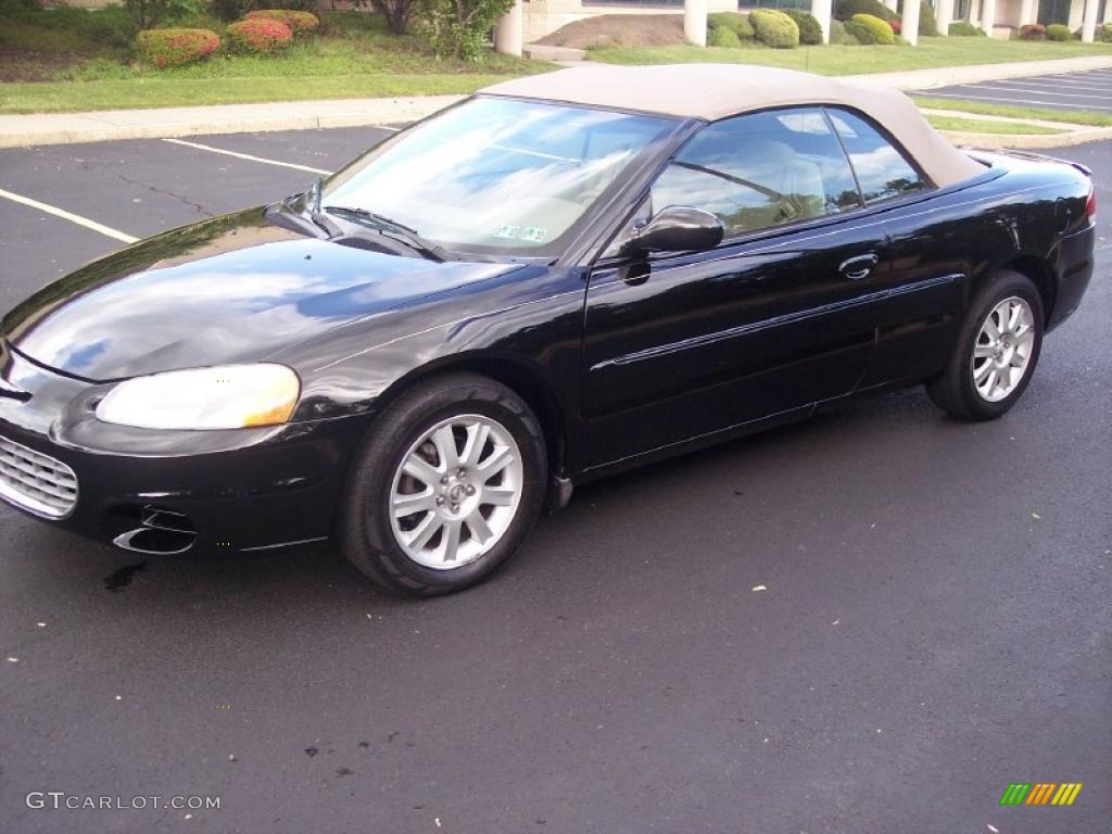 2002 Sebring GTC Convertible - Black / Sandstone photo #26