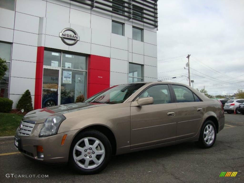 2007 CTS Sedan - Radiant Bronze / Cashmere photo #5