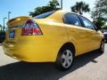 2007 Summer Yellow Chevrolet Aveo LS Sedan  photo #3