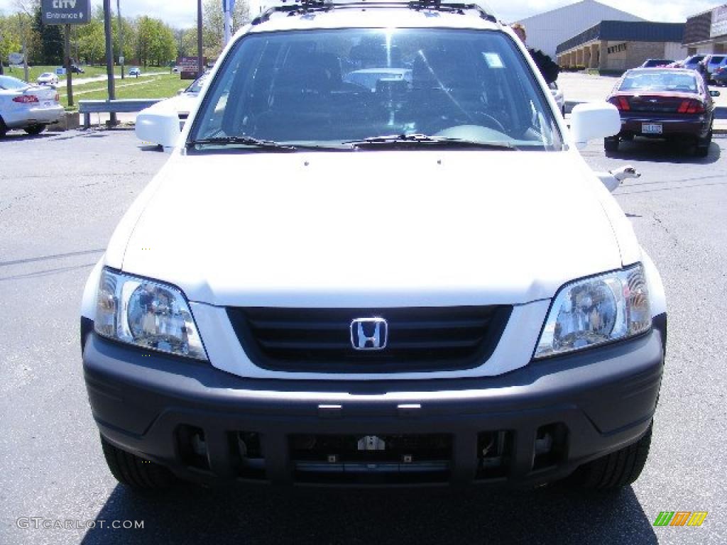 2001 CR-V EX 4WD - Taffeta White / Dark Gray photo #8