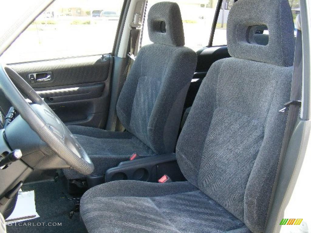 2001 CR-V EX 4WD - Taffeta White / Dark Gray photo #9