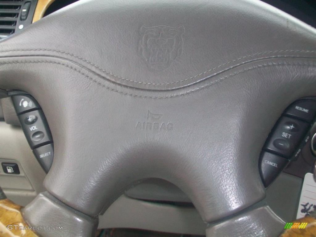 2000 S-Type 3.0 - Spindrift White / Almond photo #14