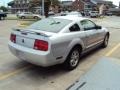 2006 Satin Silver Metallic Ford Mustang V6 Deluxe Coupe  photo #4