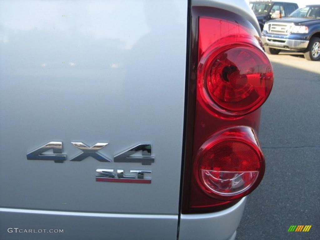 2007 Ram 1500 Big Horn Edition Quad Cab 4x4 - Bright Silver Metallic / Medium Slate Gray photo #16