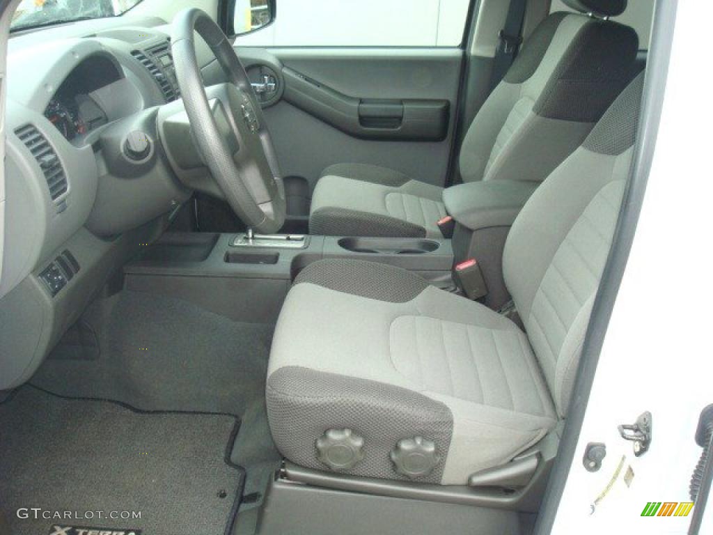 2008 Xterra S - Avalanche White / Sandstone photo #10