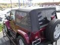 2007 Red Rock Crystal Pearl Jeep Wrangler Sahara 4x4  photo #15