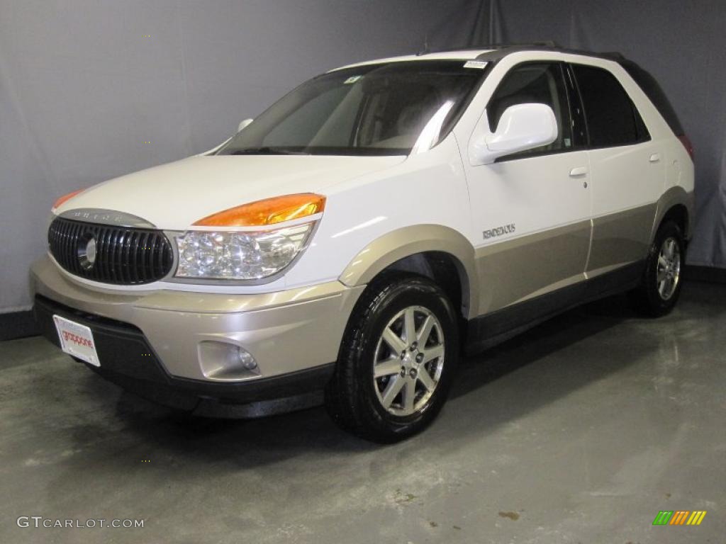 2003 Rendezvous CXL AWD - Olympic White / Medium Oak photo #1