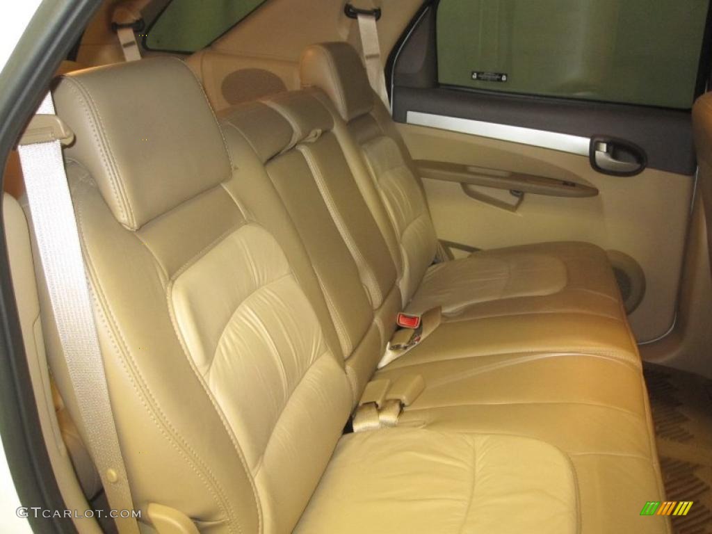 2003 Rendezvous CXL AWD - Olympic White / Medium Oak photo #11