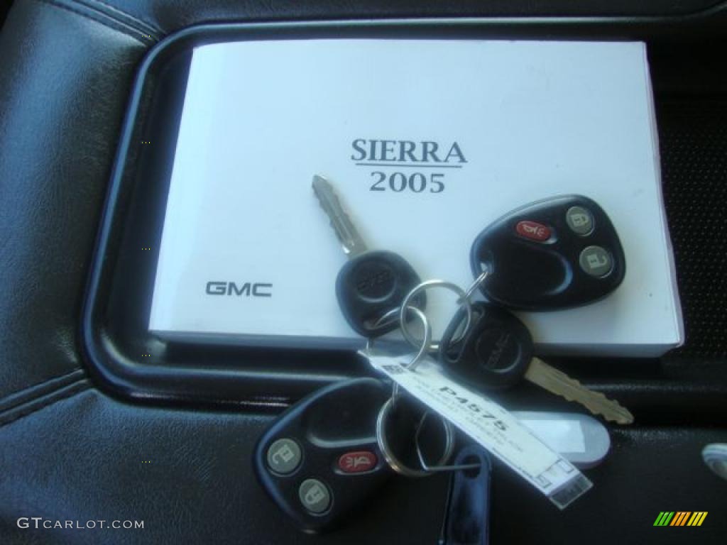 2005 Sierra 2500HD SLE Extended Cab 4x4 - Polo Green Metallic / Dark Pewter photo #38