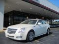 Vanilla Latte 2010 Cadillac CTS 3.6 Premium Sedan