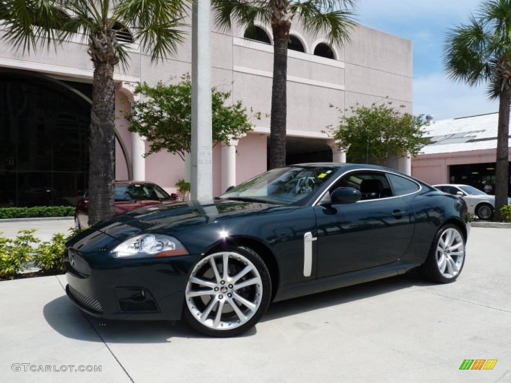 2007 XK XKR Coupe - British Racing Green / Charcoal photo #10