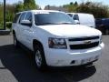 2009 Summit White Chevrolet Suburban LT 4x4  photo #3