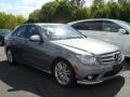 2009 Palladium Silver Metallic Mercedes-Benz C 300 4Matic  photo #3