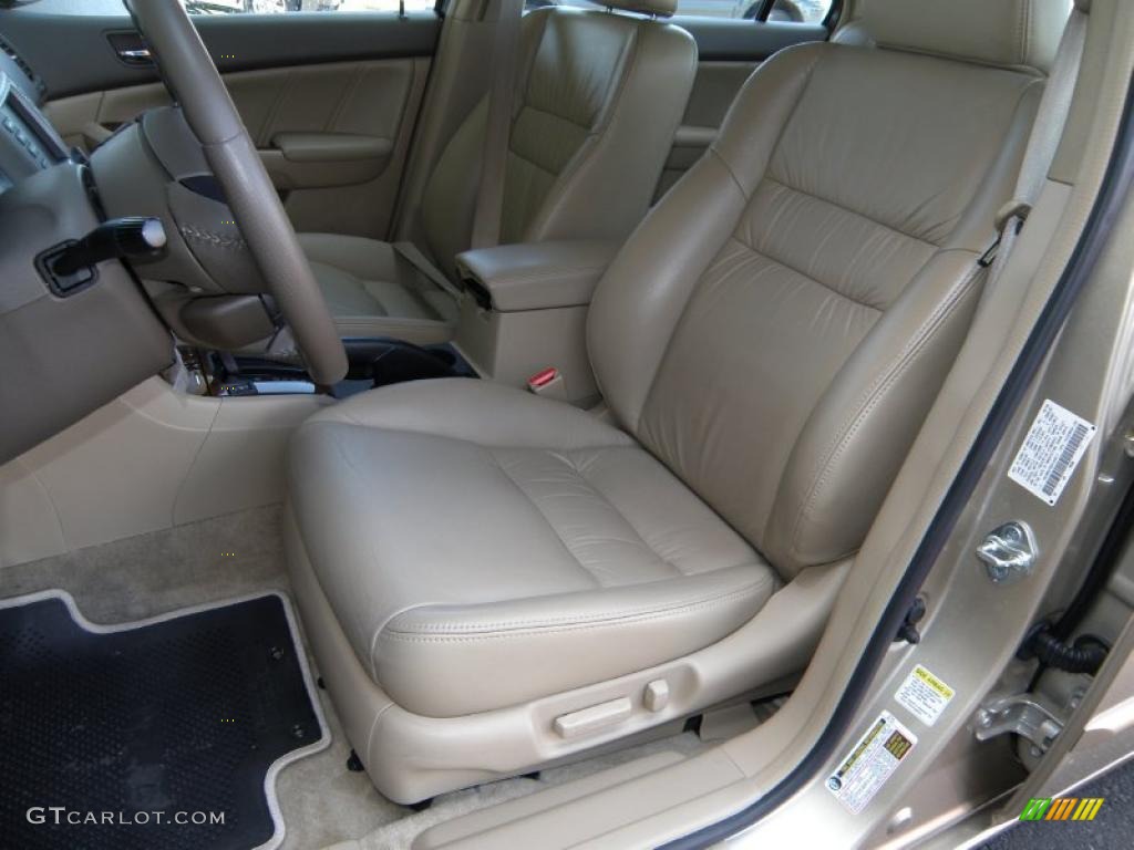 2006 Accord EX Sedan - Desert Mist Metallic / Ivory photo #7