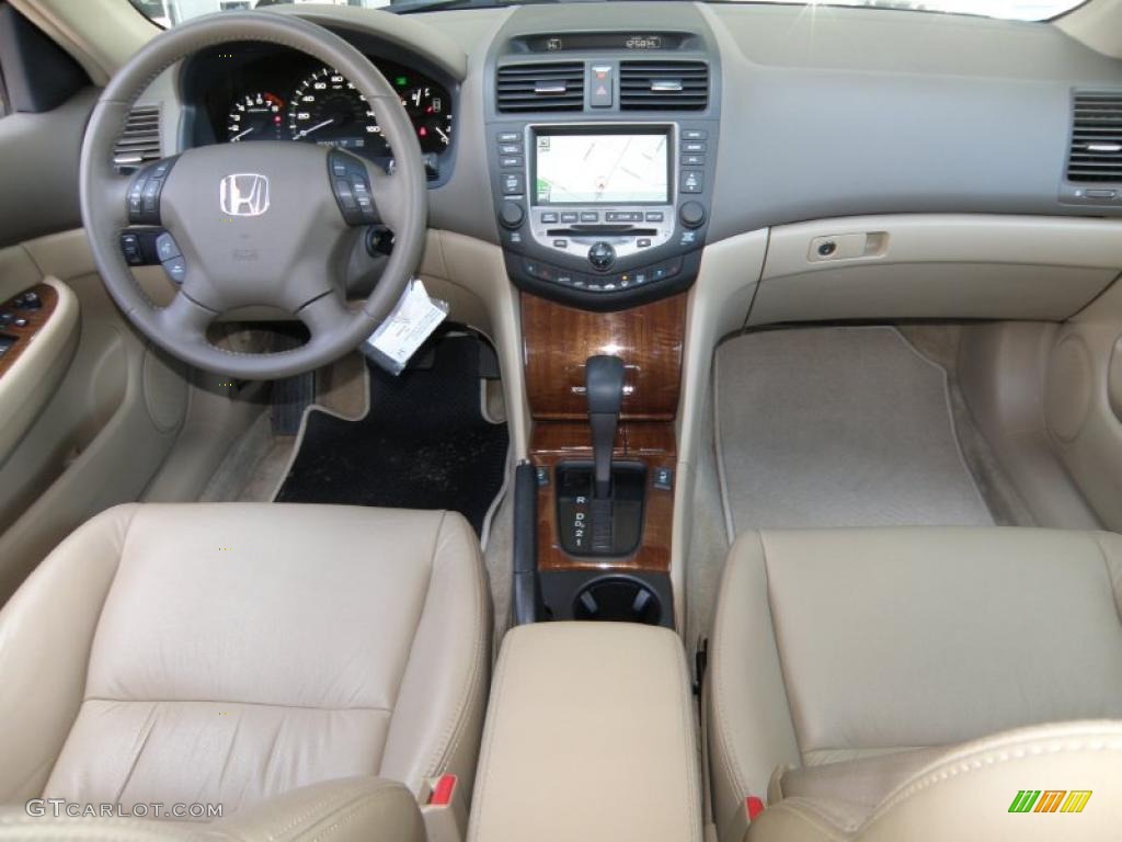 2006 Accord EX Sedan - Desert Mist Metallic / Ivory photo #9